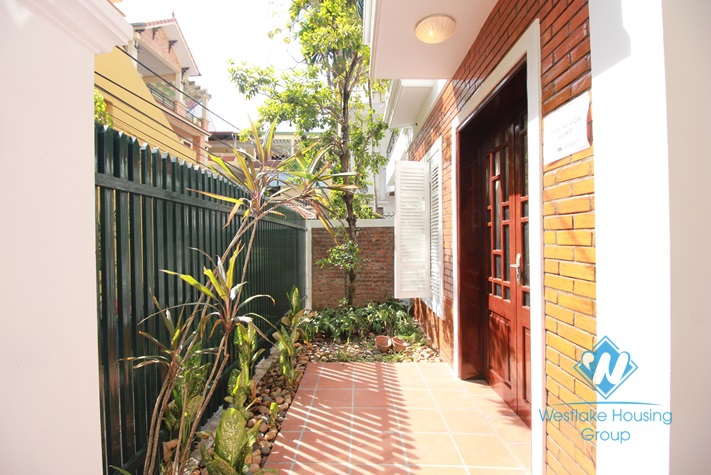 Well design house for rent in Tay Ho Street, Tay Ho, Hanoi.
