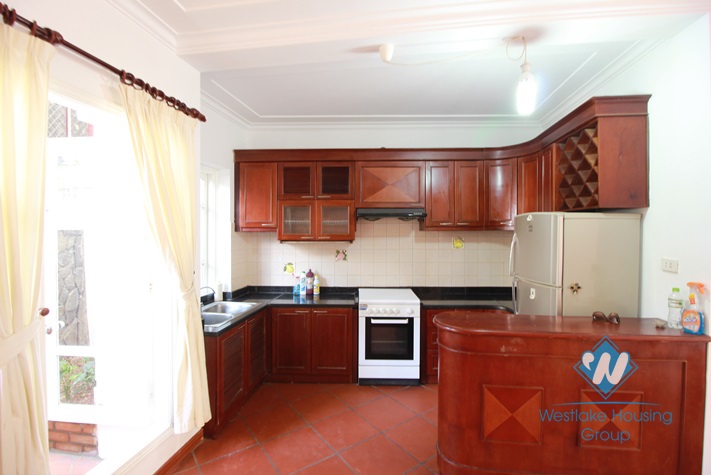 Well design house for rent in Tay Ho Street, Tay Ho, Hanoi.