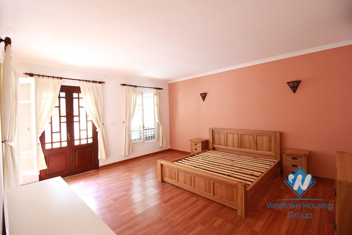 Well design house for rent in Tay Ho Street, Tay Ho, Hanoi.