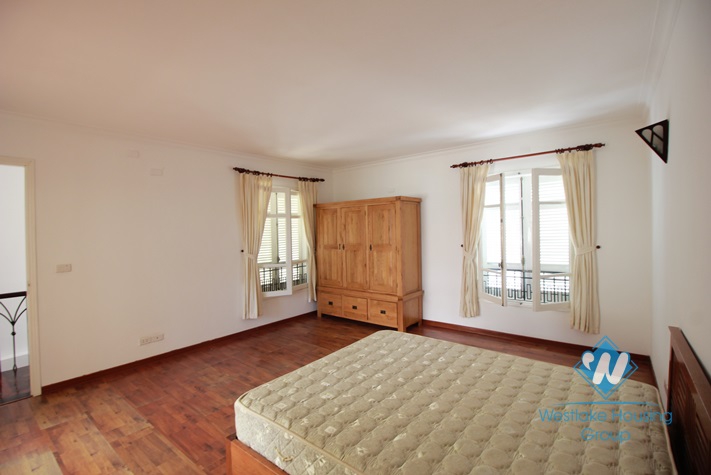 Well design house for rent in Tay Ho Street, Tay Ho, Hanoi.