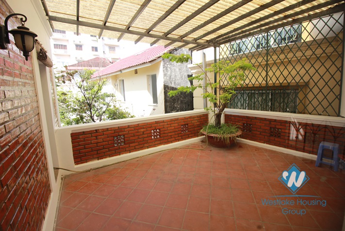 Well design house for rent in Tay Ho Street, Tay Ho, Hanoi.