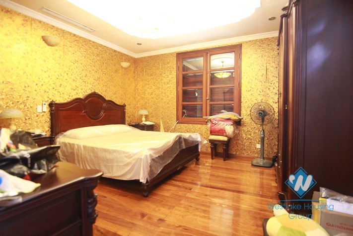 A 600 sqm villa with garden yard and terrace available for rent in Tay Ho