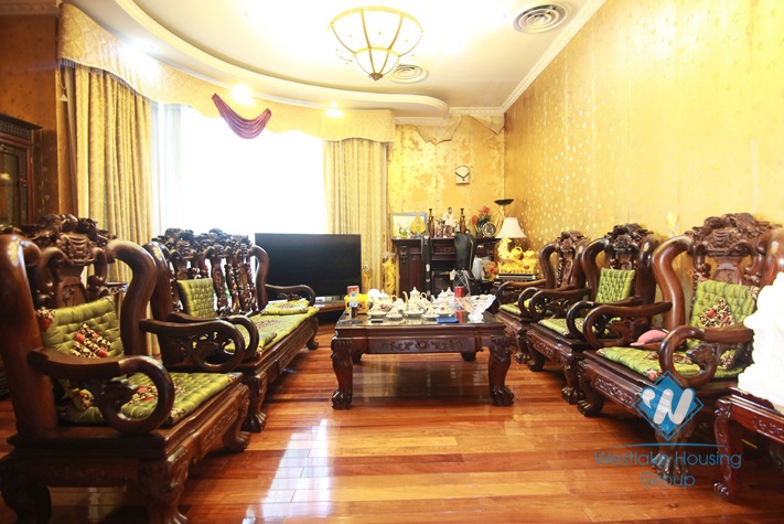A 600 sqm villa with garden yard and terrace available for rent in Tay Ho