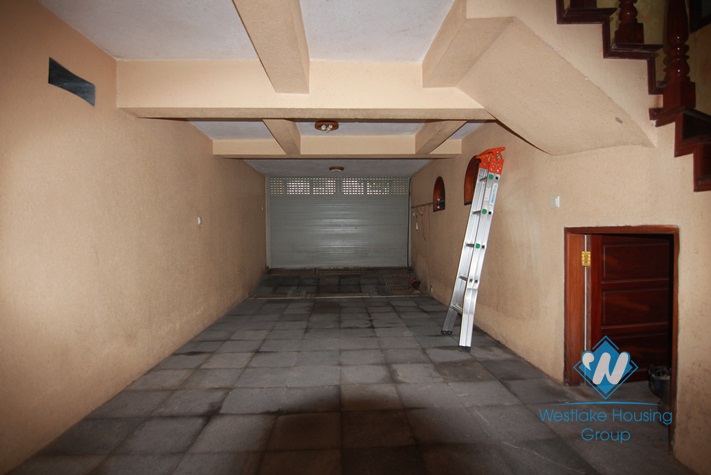 A 600 sqm villa with garden yard and terrace available for rent in Tay Ho