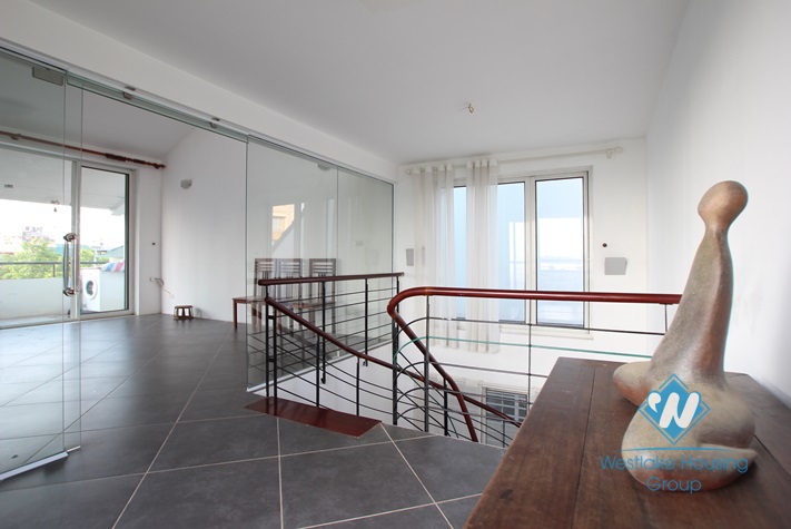 Well designed 3 bedroom house with beautiful view for rent in Tay Ho 