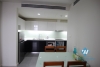 High floor one bedroom apartment for rent in Water Mark, Lac Long Quan street, Ha Noi