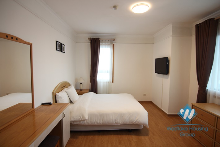 Superior serviced apartment for rent on Ngoc Khanh road, Ba Dinh