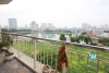 Nice and lake view apartment for rent in Ngoc Khanh Street, Ba Dinh, Hanoi.