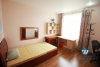 Nice and lake view apartment for rent in Ngoc Khanh Street, Ba Dinh, Hanoi.