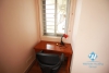 Nice and lake view apartment for rent in Ngoc Khanh Street, Ba Dinh, Hanoi.