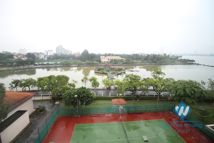 Wonderfully serviced apartment for rent in To Ngoc Van, Tay Ho