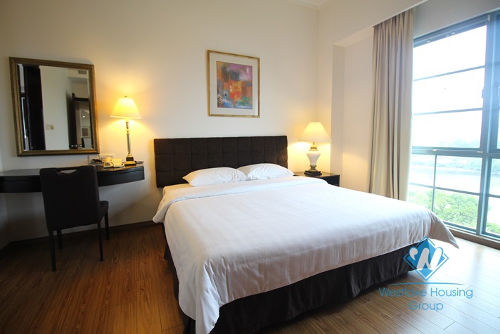 Wonderfully serviced apartment for rent in To Ngoc Van, Tay Ho