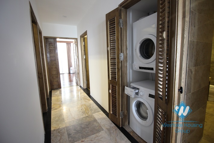 Stunning serviced apartment with great lake view for rent in Tay Ho, Hanoi