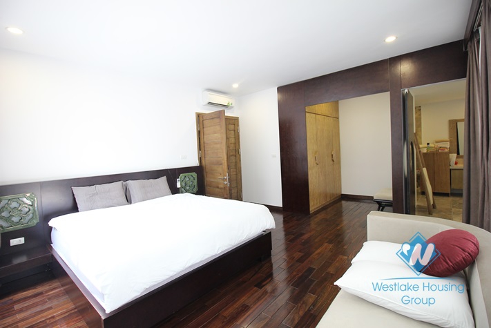 Stunning serviced apartment with great lake view for rent in Tay Ho, Hanoi