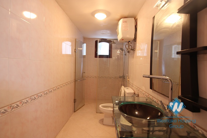Spacious and furnished house  for rent in Tay Ho, Ha Noi.
