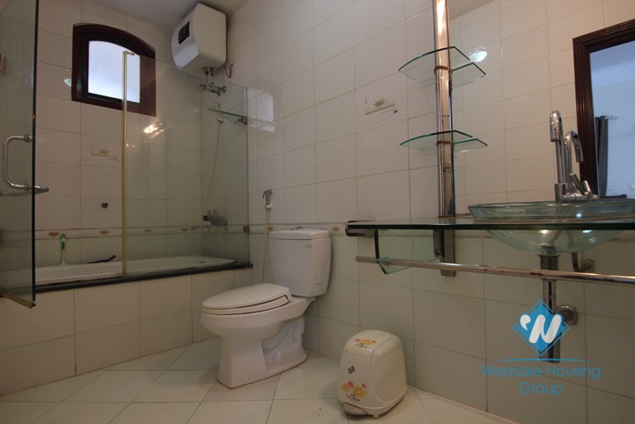 Spacious and furnished house  for rent in Tay Ho, Ha Noi.