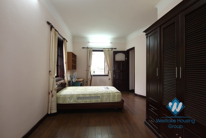 Spacious and furnished house  for rent in Tay Ho, Ha Noi.