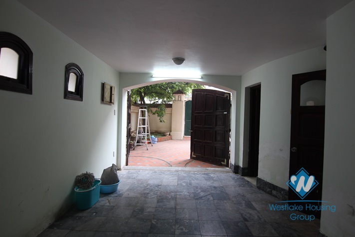 Spacious and furnished house  for rent in Tay Ho, Ha Noi.