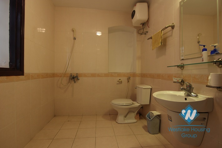 Spacious and furnished house  for rent in Tay Ho, Ha Noi.