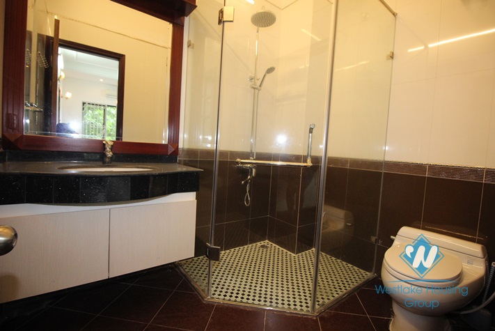 Furnished house front patio for rent in Dang Thai Mai alley, Tay Ho, Hanoi