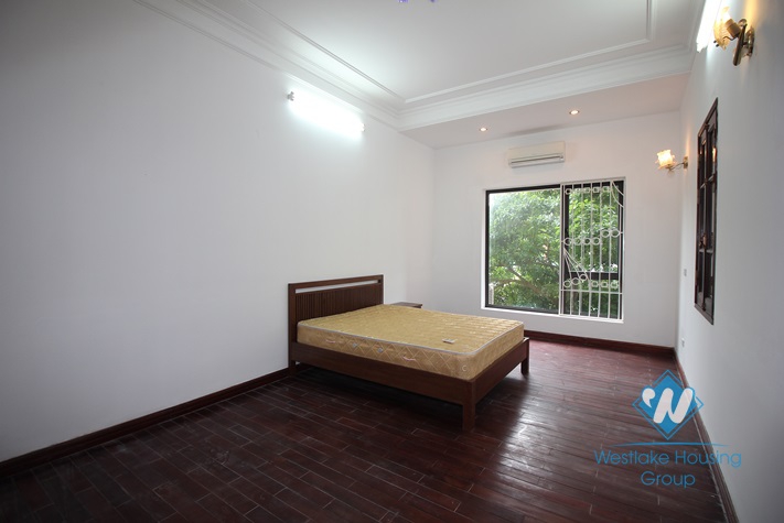 Furnished house front patio for rent in Dang Thai Mai alley, Tay Ho, Hanoi