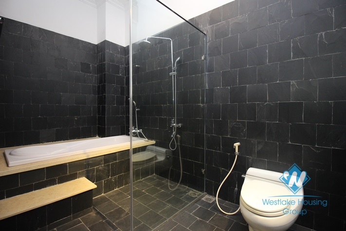 Furnished house front patio for rent in Dang Thai Mai alley, Tay Ho, Hanoi