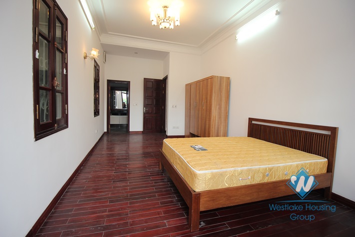Furnished house front patio for rent in Dang Thai Mai alley, Tay Ho, Hanoi