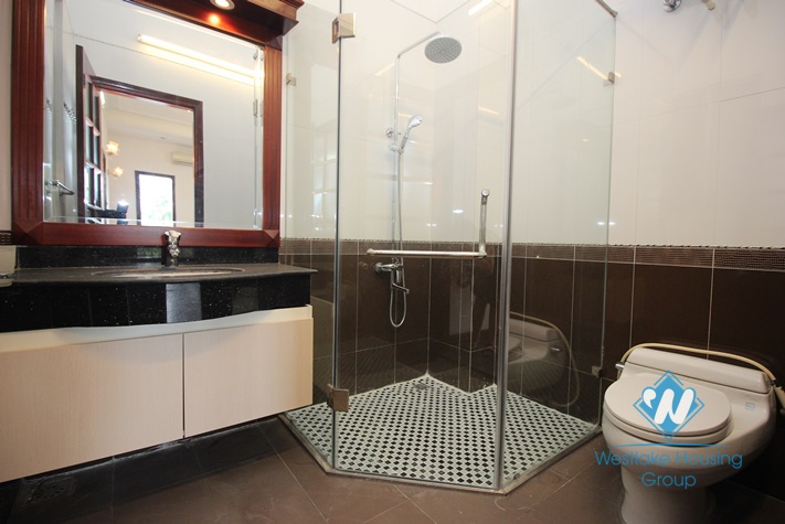 Furnished house front patio for rent in Dang Thai Mai alley, Tay Ho, Hanoi