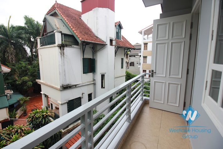 Charming and nice house with 4 floor for rent in Tay Ho District.