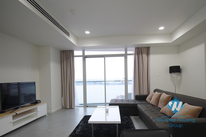 Wonderful lake view apartment for rent in Watermark Lac Long Quan
