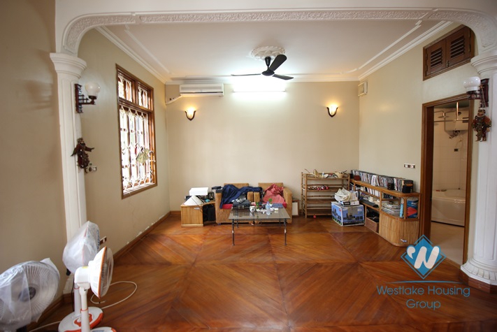 Two bedrooms house with nice yard for rent in Tay Ho area, Ha Noi