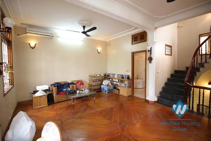 Two bedrooms house with nice yard for rent in Tay Ho area, Ha Noi