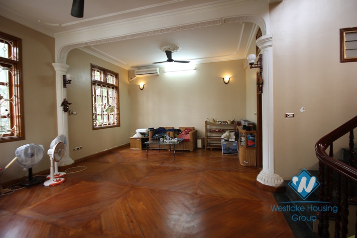 Two bedrooms house with nice yard for rent in Tay Ho area, Ha Noi