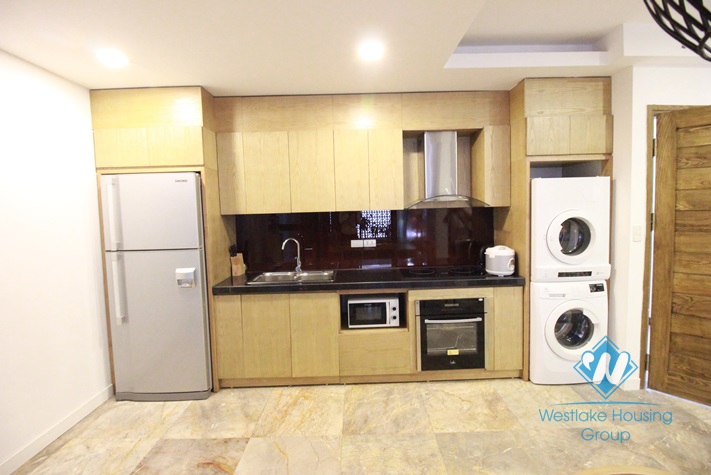 Brand new apartment in good sharpe with two bedroom for rent in Dang Thai Mai, Tay Ho, Hanoi, Vietnam