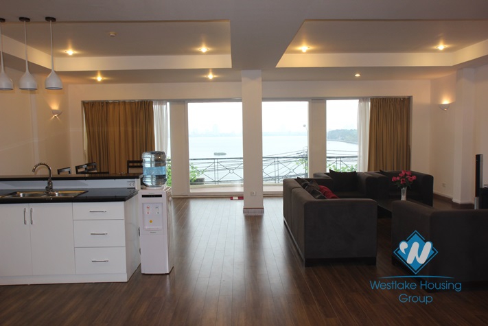 Brand new, high quality apartment with lake view available for rent in West lake area, fully furnished