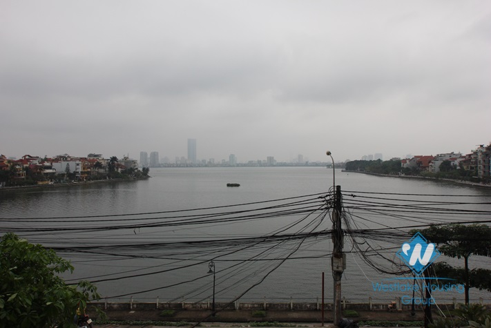Brand new, high quality apartment with lake view available for rent in West lake area, fully furnished
