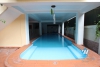 Beautiful house with big courtyard and swimming pool for rent in Xuan Dieu Street, Tay Ho District, Ha Noi