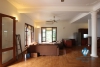 Beautiful house with big courtyard and swimming pool for rent in Xuan Dieu Street, Tay Ho District, Ha Noi