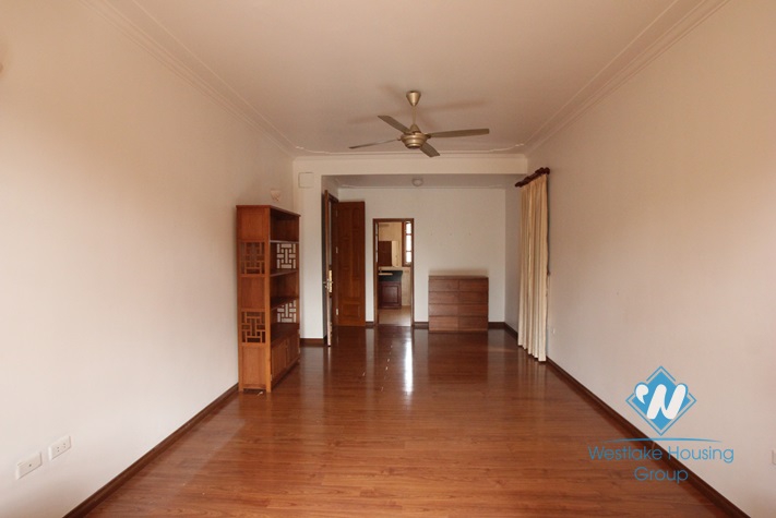 Beautiful house with big courtyard and swimming pool for rent in Xuan Dieu Street, Tay Ho District, Ha Noi