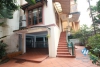 Beautiful house with big courtyard and swimming pool for rent in Xuan Dieu Street, Tay Ho District, Ha Noi