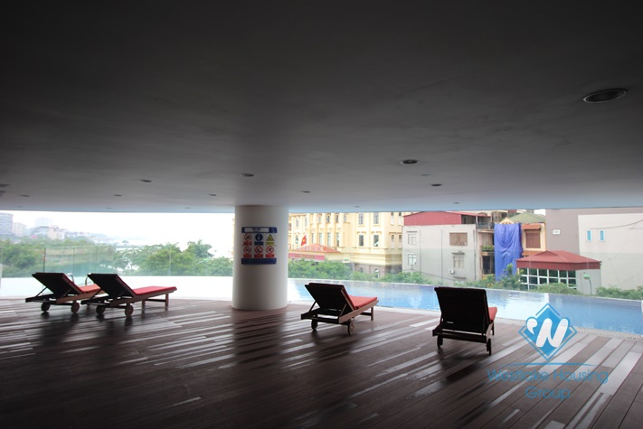 01 bedroom apartment for rent in Watermark, Tay Ho, Hanoi.