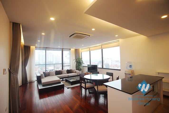 Modern and bright apartment for rent in Tay Ho st, Quang an ward