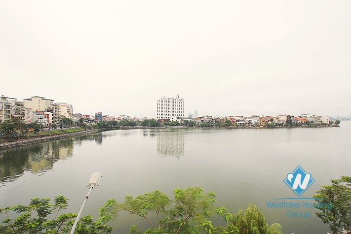 Brand new and lake view apartment for rent in Westlake, Tay Ho District, Ha Noi