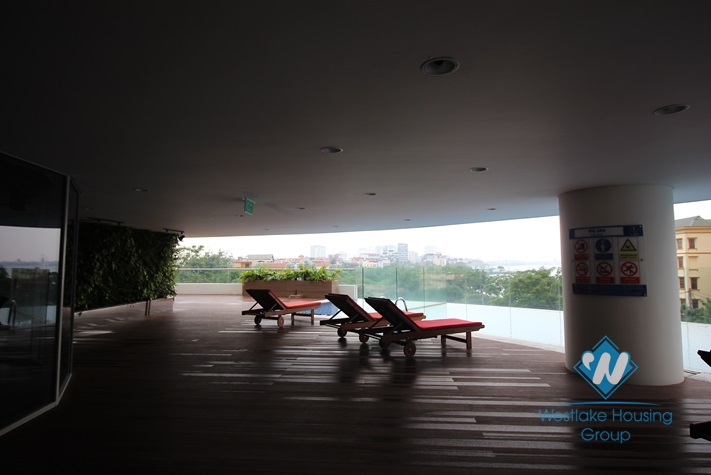 01 bedroom apartment for rent in Watermark, Tay Ho, Hanoi.