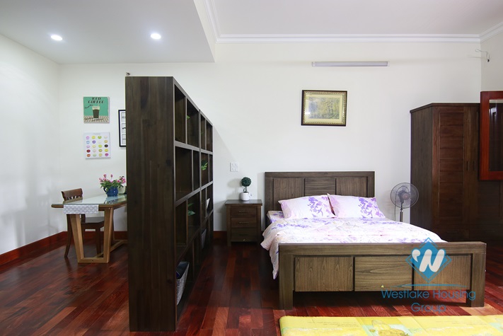Morden and Bright Studio for rent in Ton That Thiep st, Hoan Kiem district.
