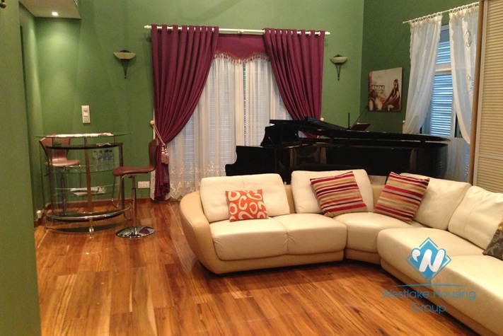 Modern and beautiful house for lease in Tay Ho district, Hanoi