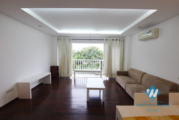 Lakeview two bedroom apartment for rent in Nhat Chieu st, Tay Ho district.