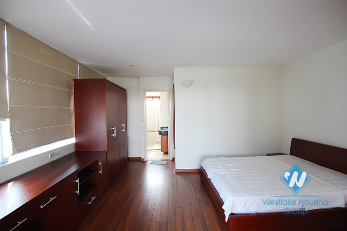 Beautiful apartment with big  balcony for rent in Tay Ho area 