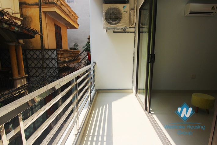 Bright and Brand new One Bedrooms Apartment for rent in Au Co st, Tay Ho district.