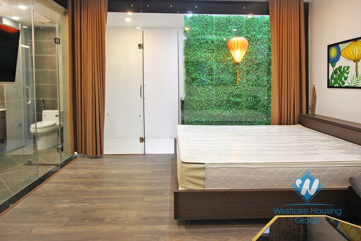 Studio for rent on Lac Long Quan st, Tay Ho district, Hanoi